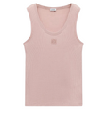 Silk tank top with Anagram