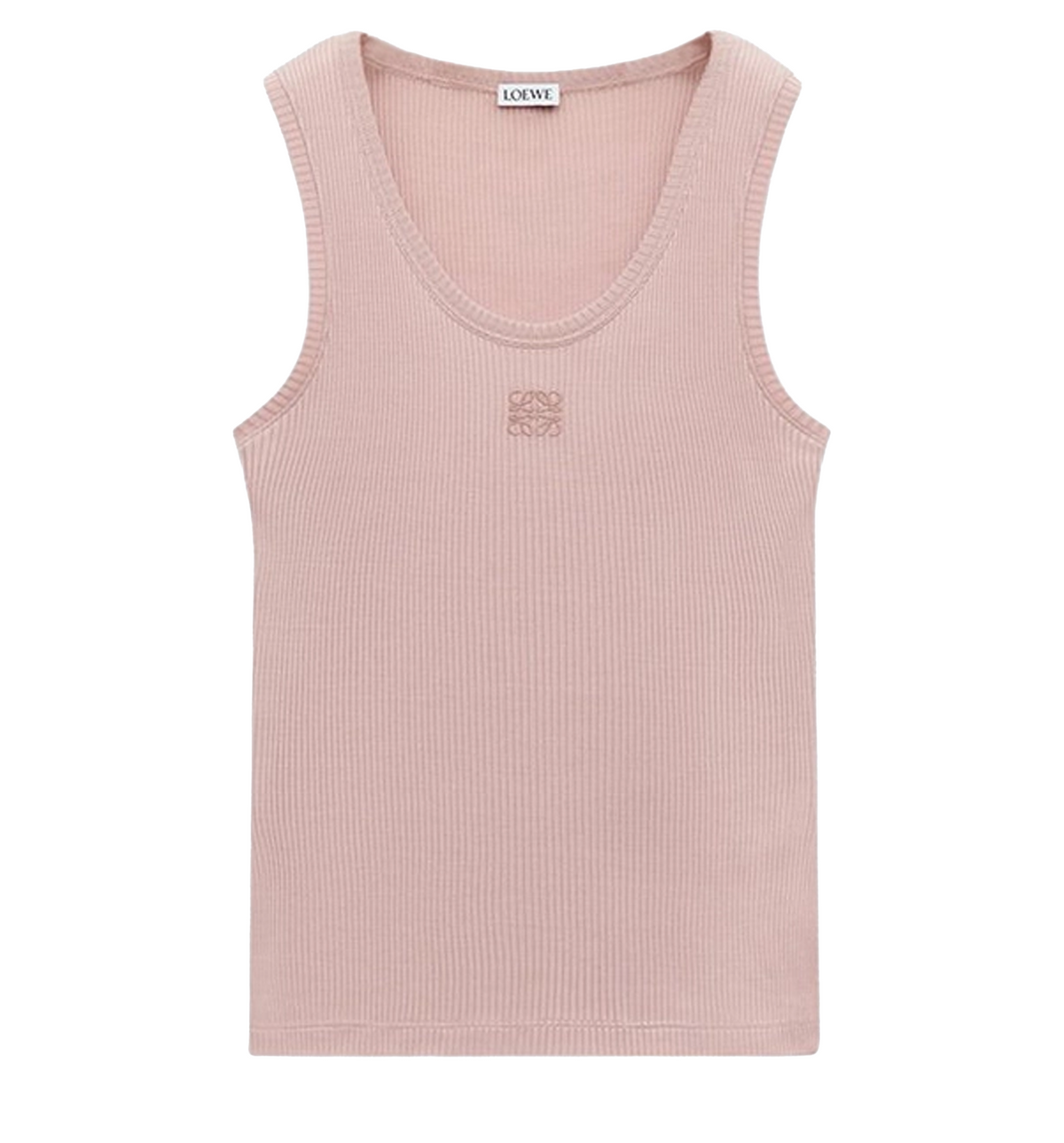 Silk tank top with Anagram