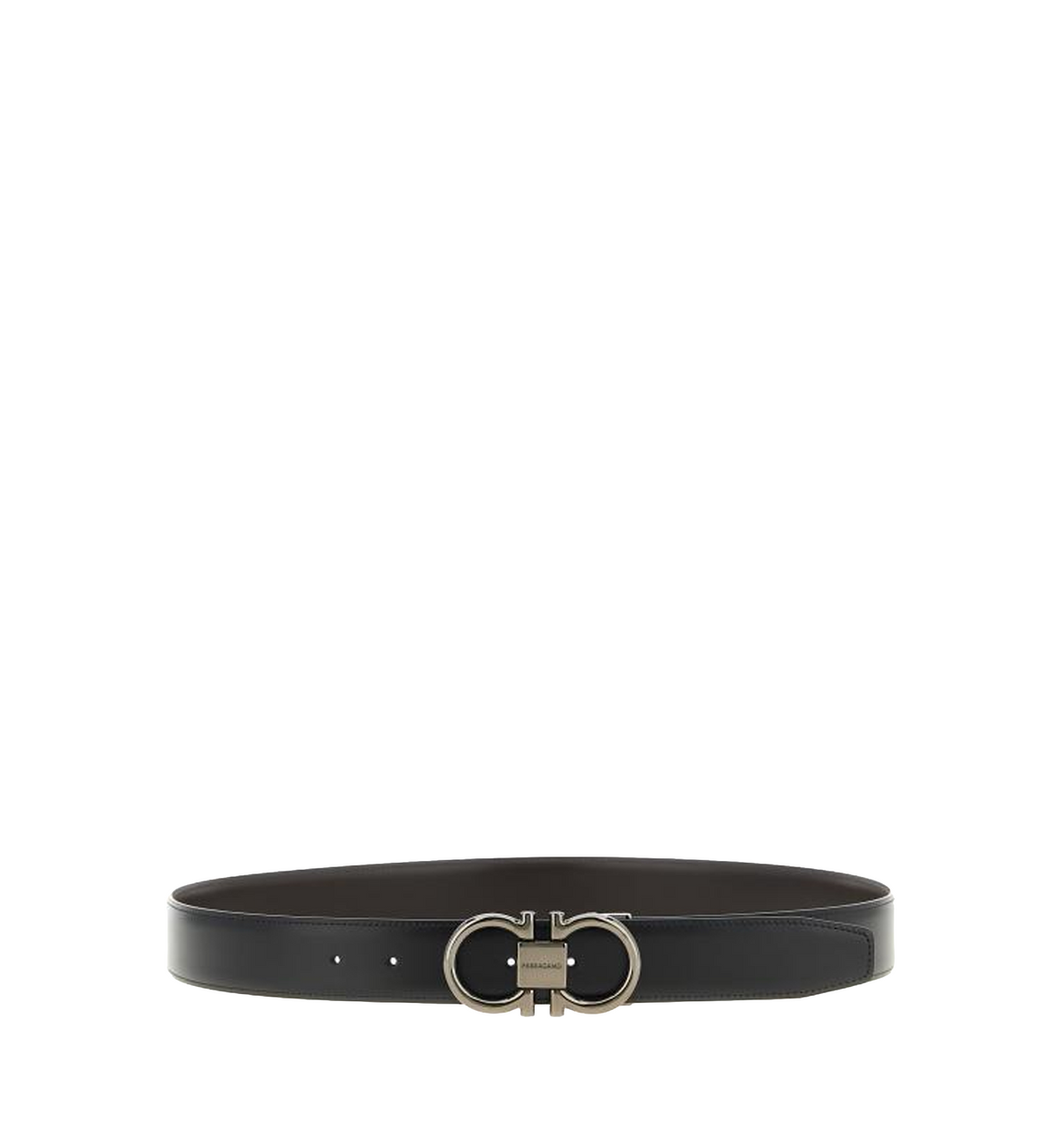 'Double Gancini' reversible belt