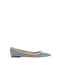 Patent Rockstud Ballet Flat