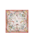 Dior Saddle Charms 90 Square Scarf