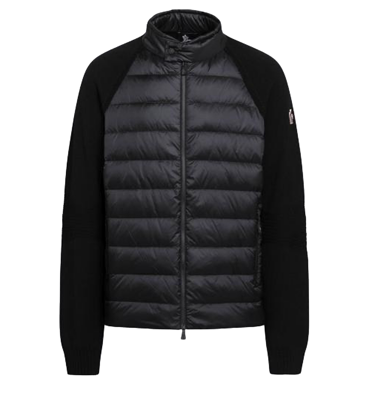 Padded Wool Cardigan