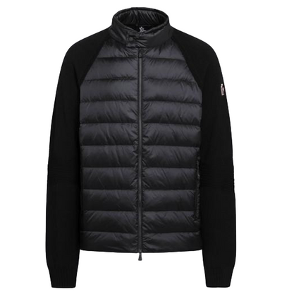 Padded Wool Cardigan