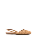 Crochet slingback ballerinas
