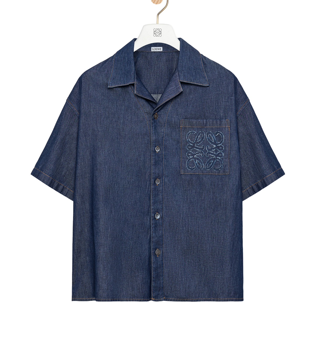 Short sleeve shirt in cotton