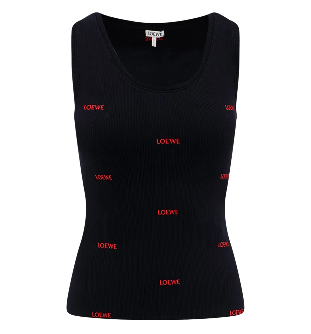 Tank Top in Stretch Cotton
