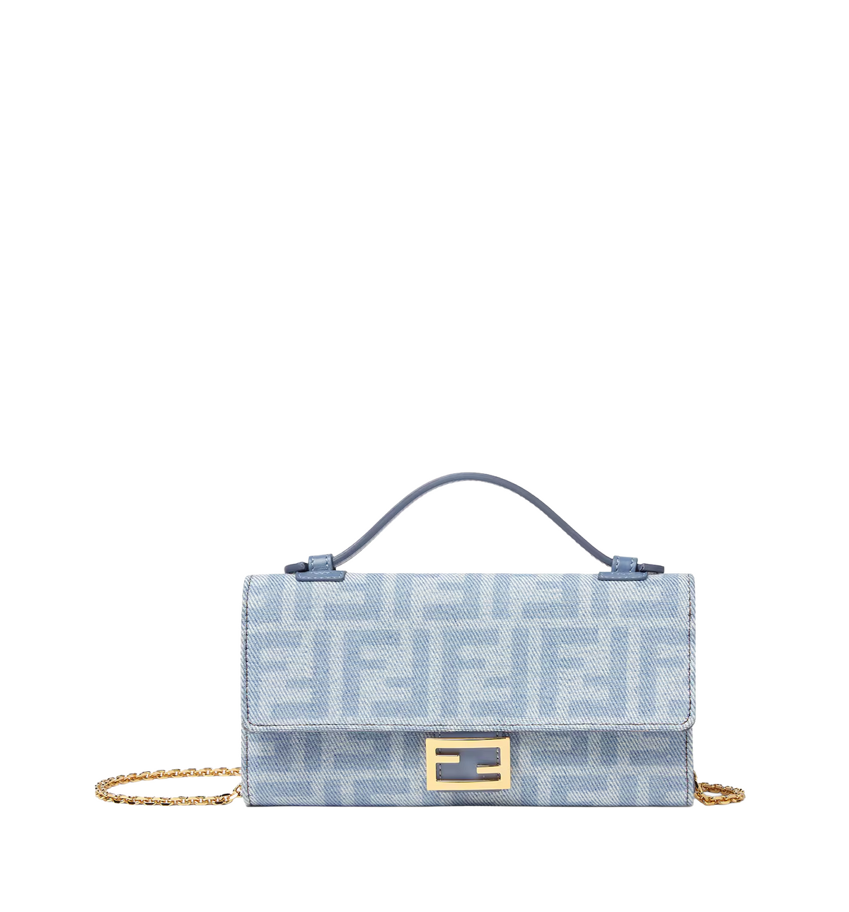 Baguette Continental Wallet With Chain