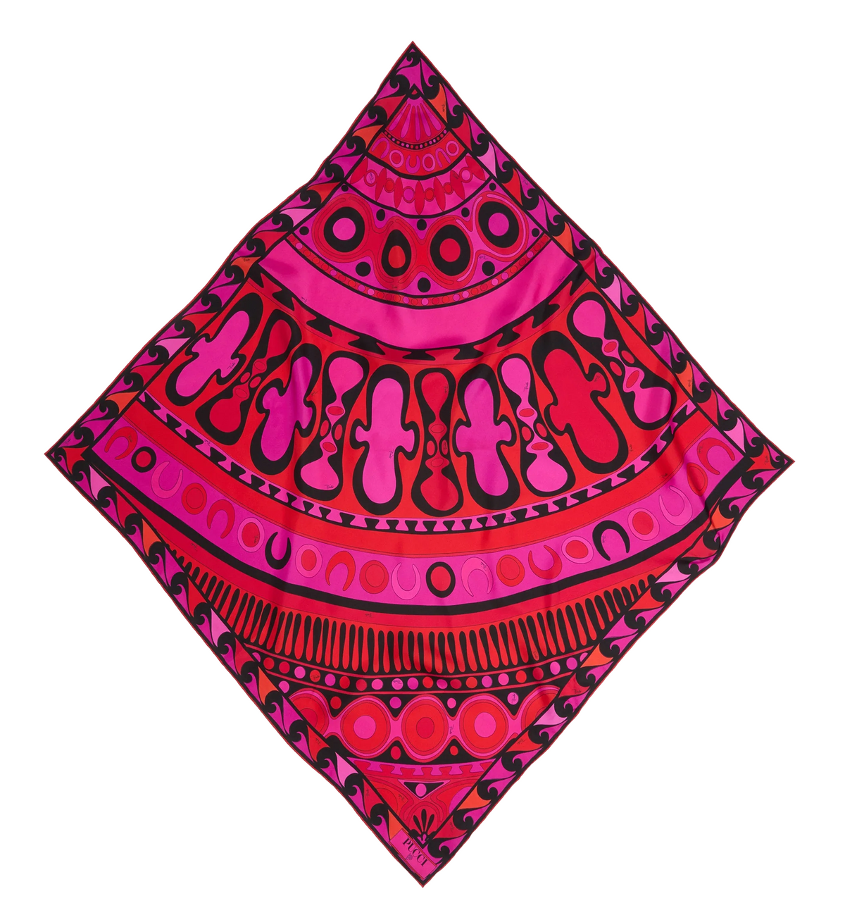 Soleil Print Silk Carrè