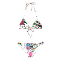 Printed Sparkling Jersey Bikini