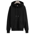 Cotton sweatshirt with embroidered lettering logo