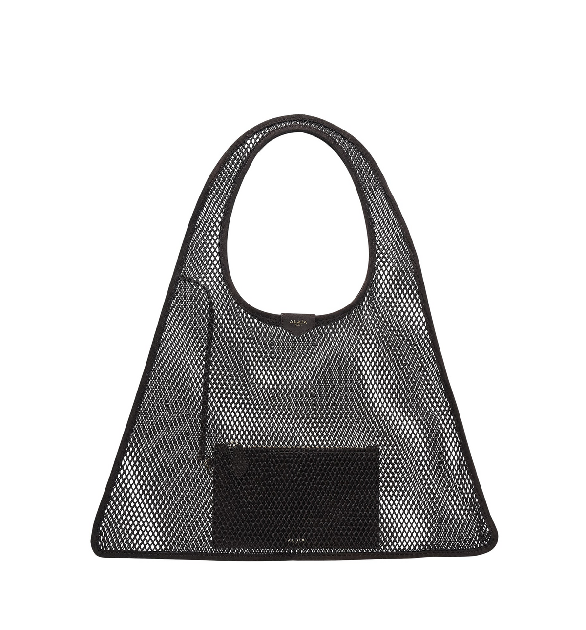 Fishnet Hobo Shoulder Bag