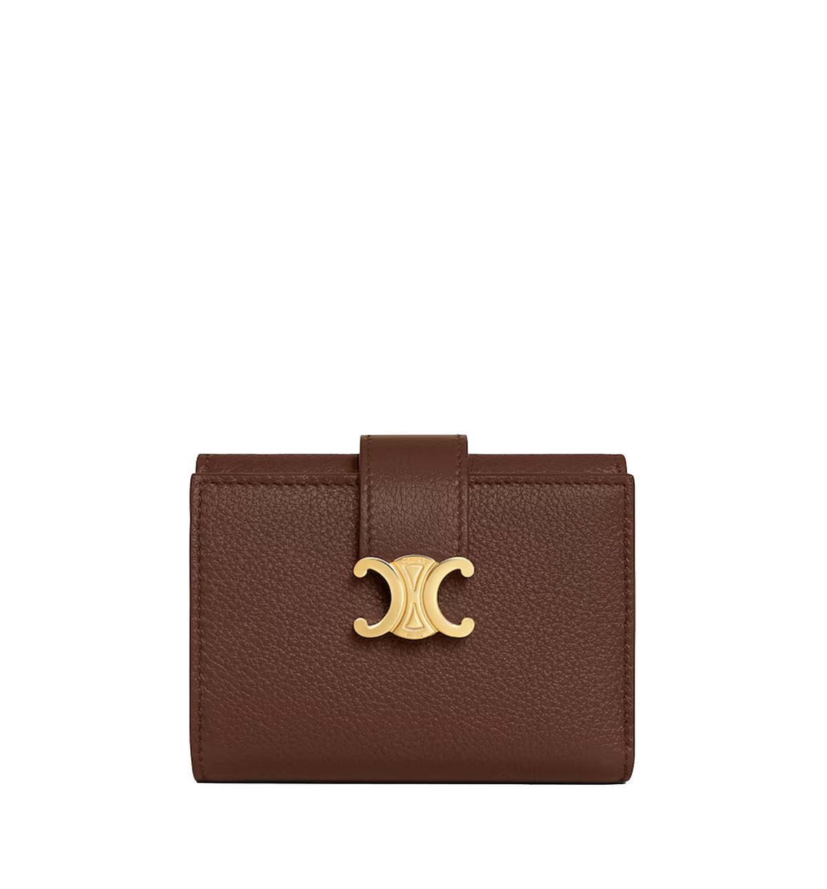 Fine Strap Wallet Nino In Supple Grained Calfskin
