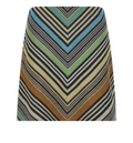 Geometric pattern skirt