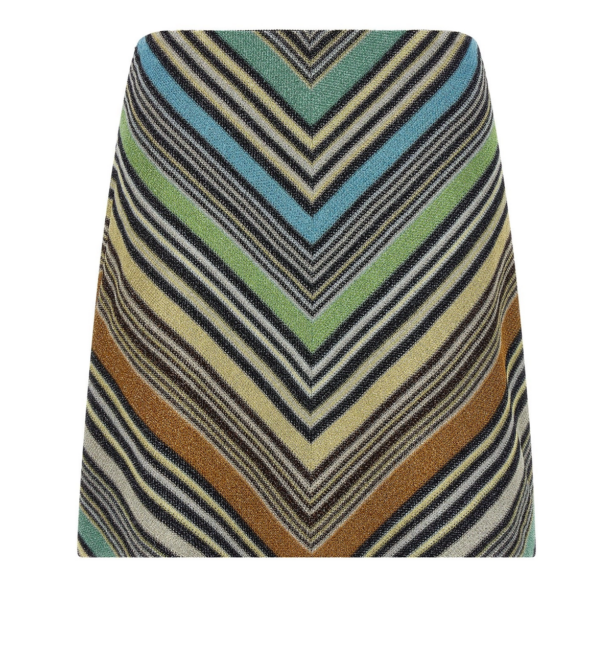 Geometric pattern skirt