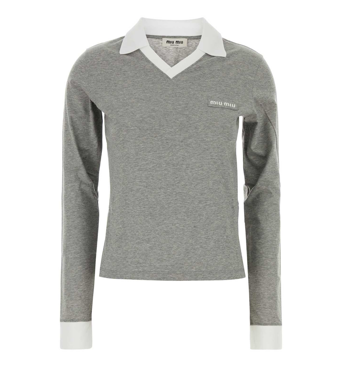Logo Lettering Cotton Polo