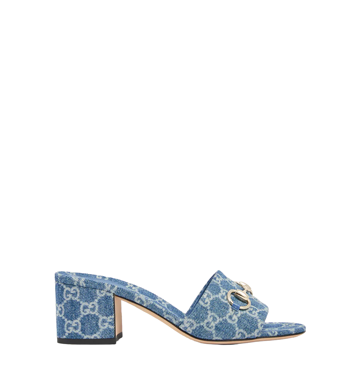 Women's slide sandal with Horsebit