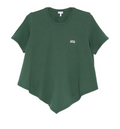 Cape t-shirt in cotton blend
