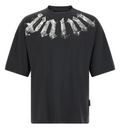 Craquelé gothic print t-shirt
