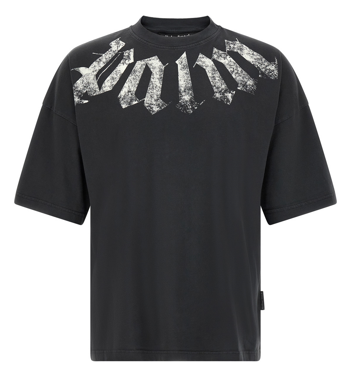 Craquelé gothic print t-shirt