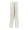 Monogram flannel trousers