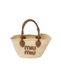 Woven fabric tote bag