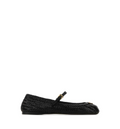 Woven Leather Ballerinas