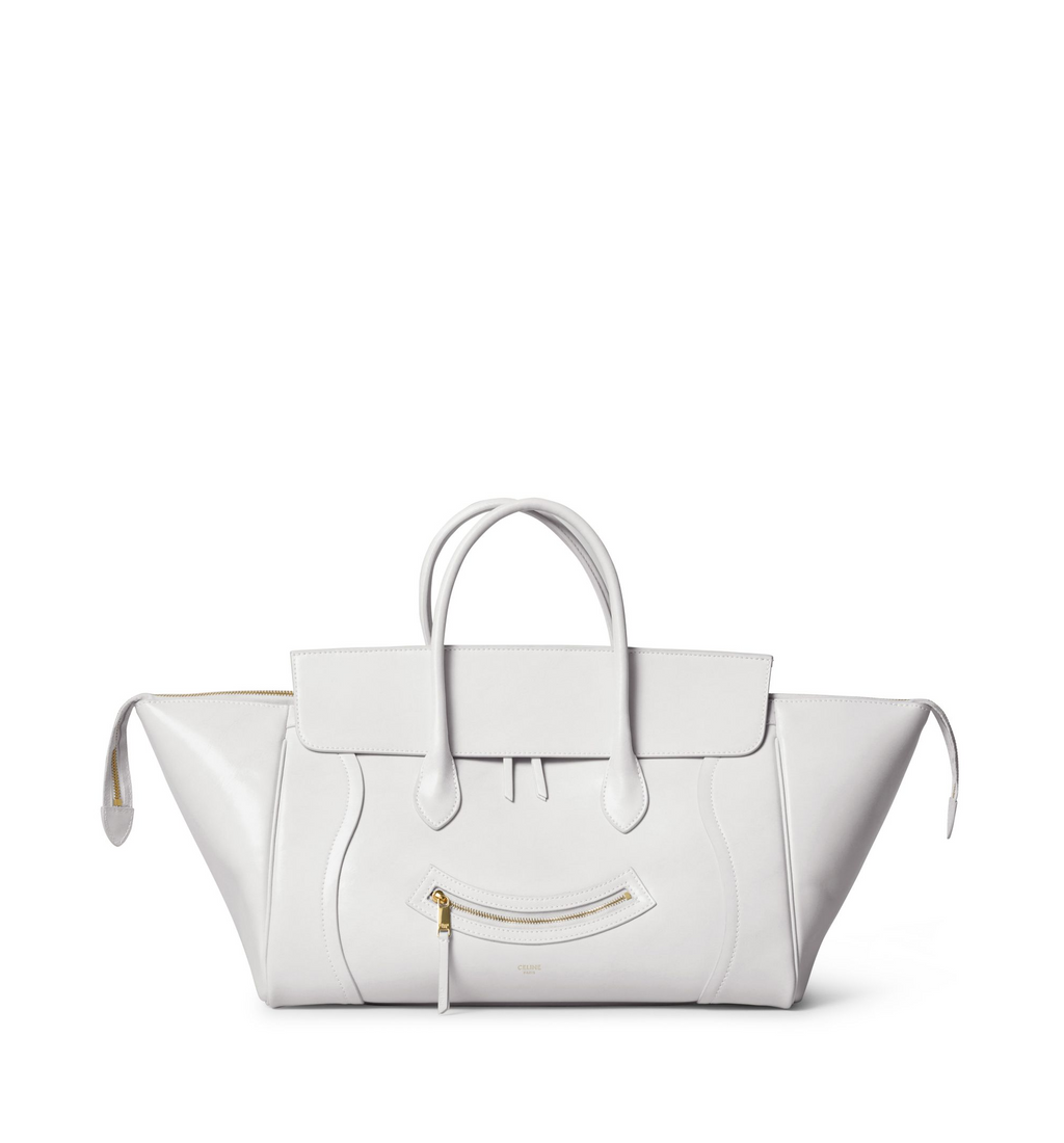 Smile luggage in glossy calfskin