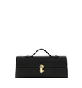 Slim Symmetry Pochette In rafia