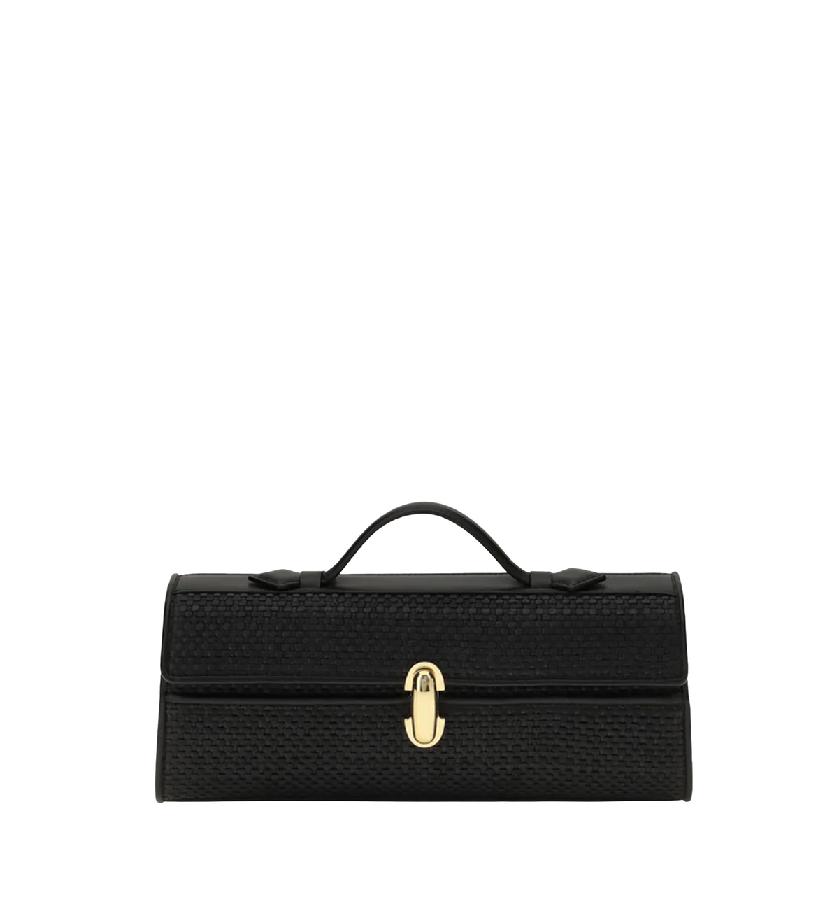 Slim Symmetry Pochette In rafia