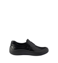 Brushed leather loafers