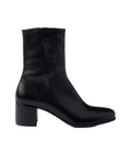 Lambskin Zip-Up Ankle Boot