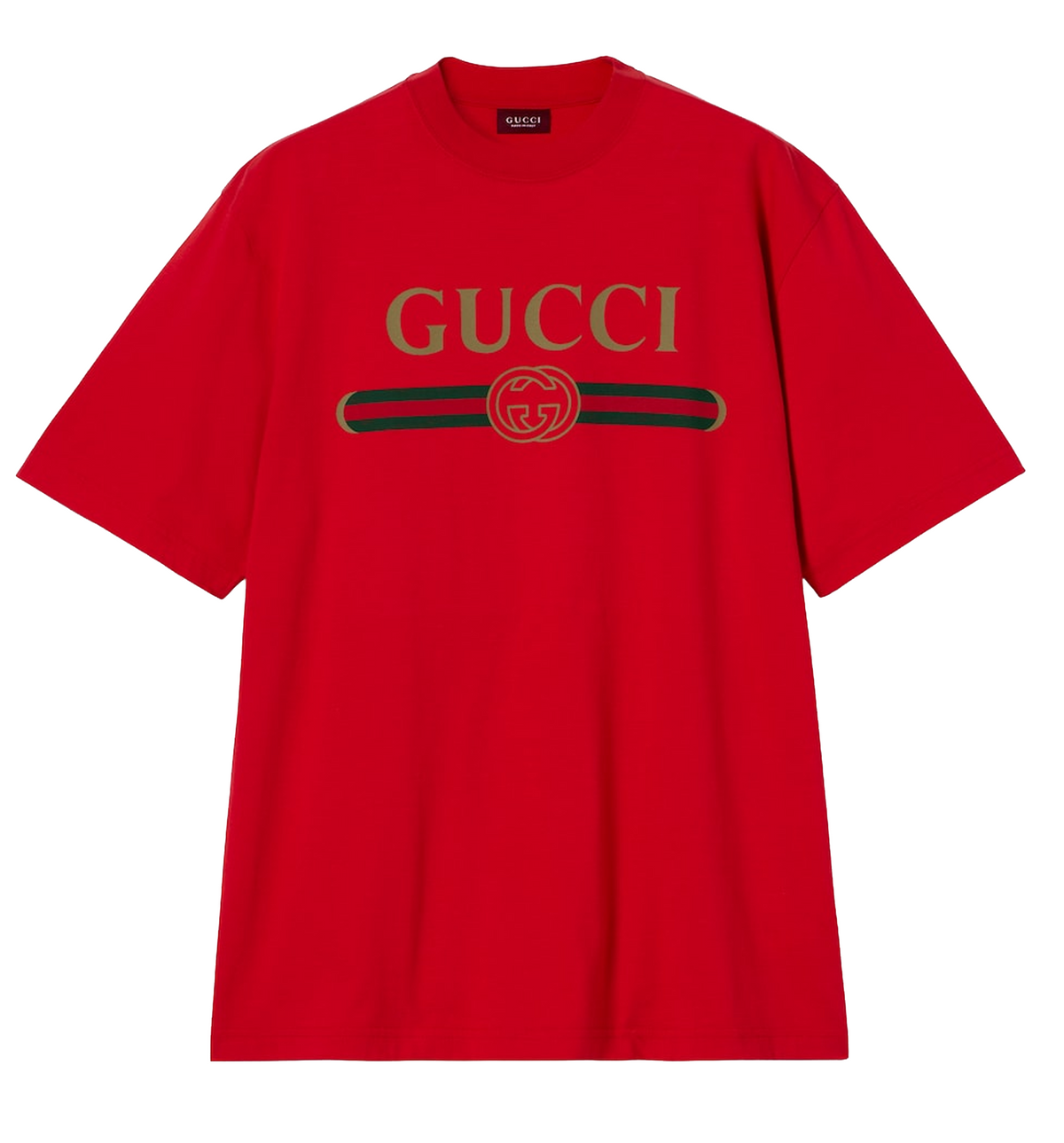 Silk blend jersey T-shirt with print