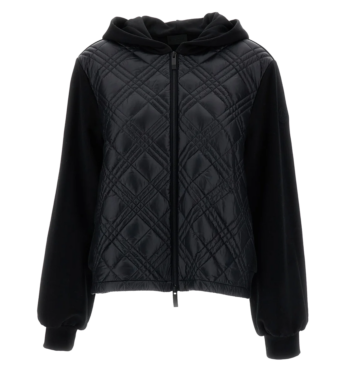Logo Zip Up Cardigan