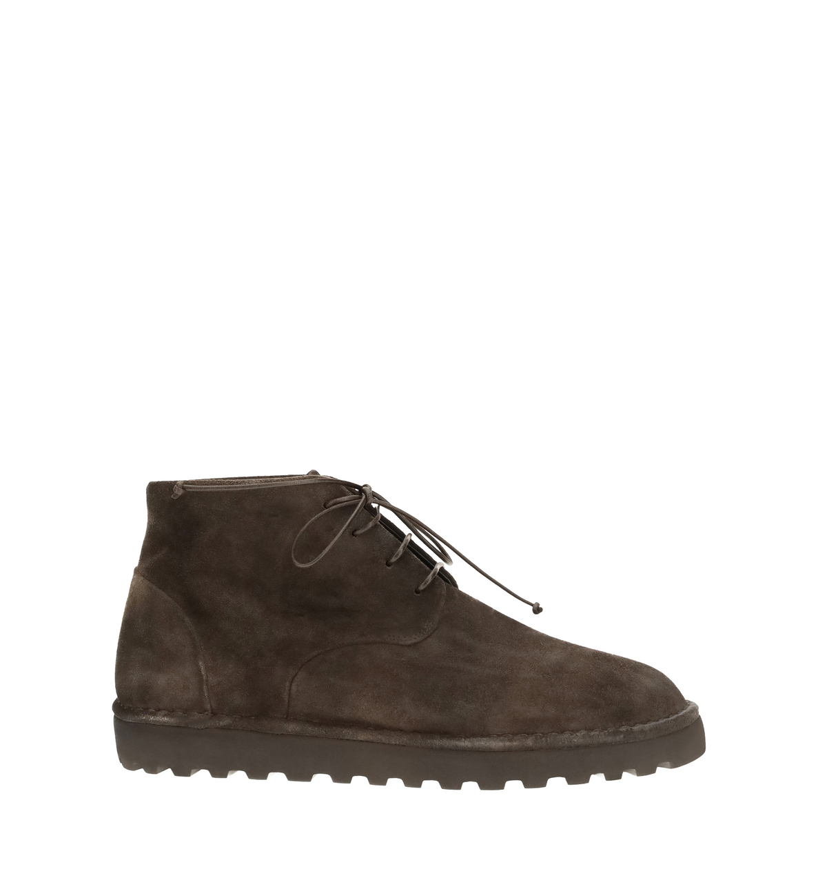 Sancrispa Alta Pomice Dark Brown Leather Ankle Boots