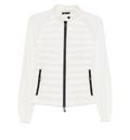 Padded Zip-Up Cardigan