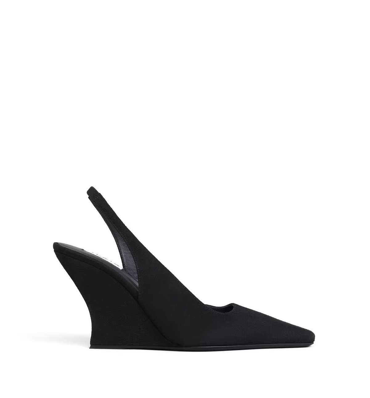 Wave Slingbacks In Suede