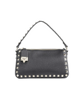 Small Rockstud Grainy Calfskin Crossbody Bag