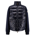 Padded jacket with fabric details