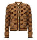 GG Wool Bouclé Jacquard Cardigan