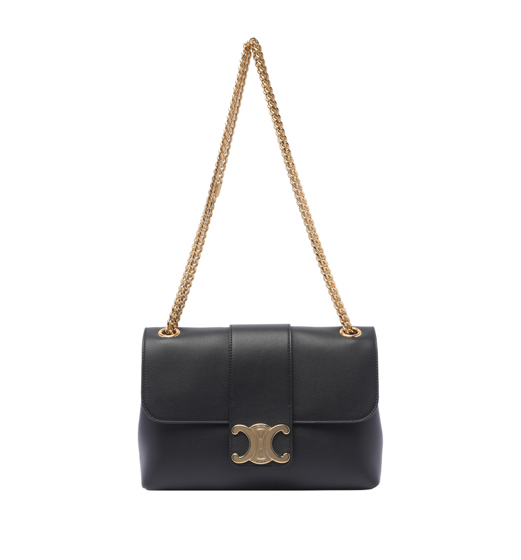 Medium Victoire Tote Bag in Supple Calfskin