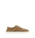 Embroidered drill sneakers