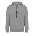 Cotton sweatshirt with front embroidered logo