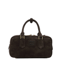 Arcadie Padded Suede Top-handle Bag