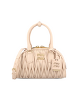 Arcadie matelassé nappa leather bag