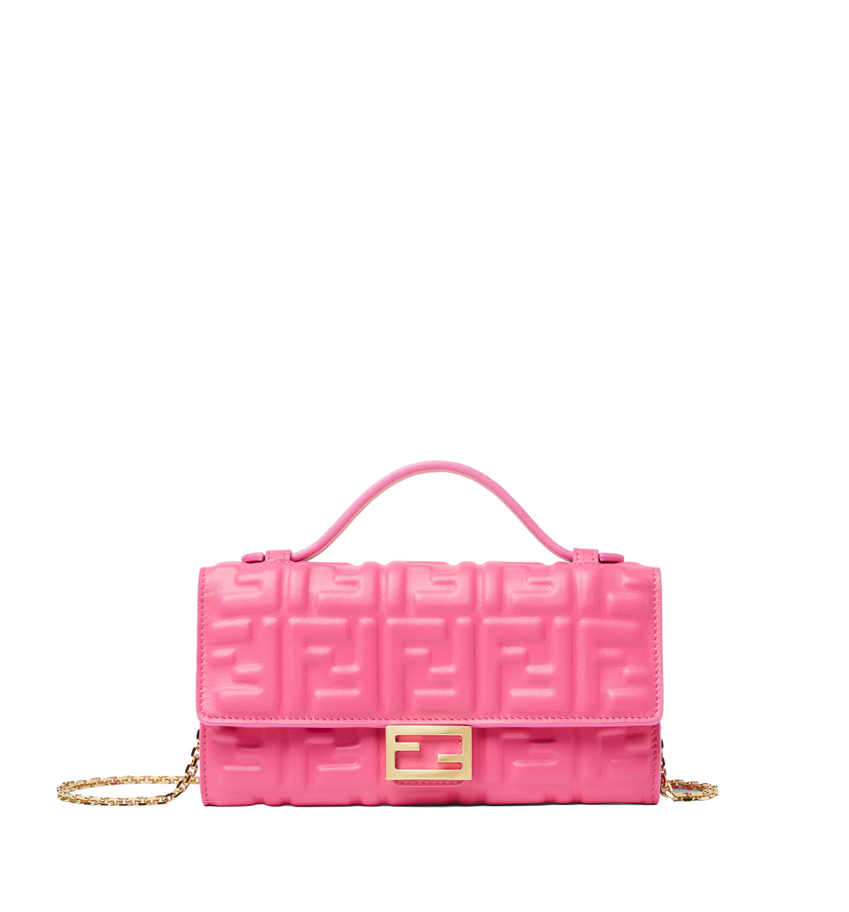 Baguette Continental Wallet With Chain