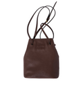 Nappa leather mini shoulder bag