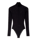 Jacquard tulle body