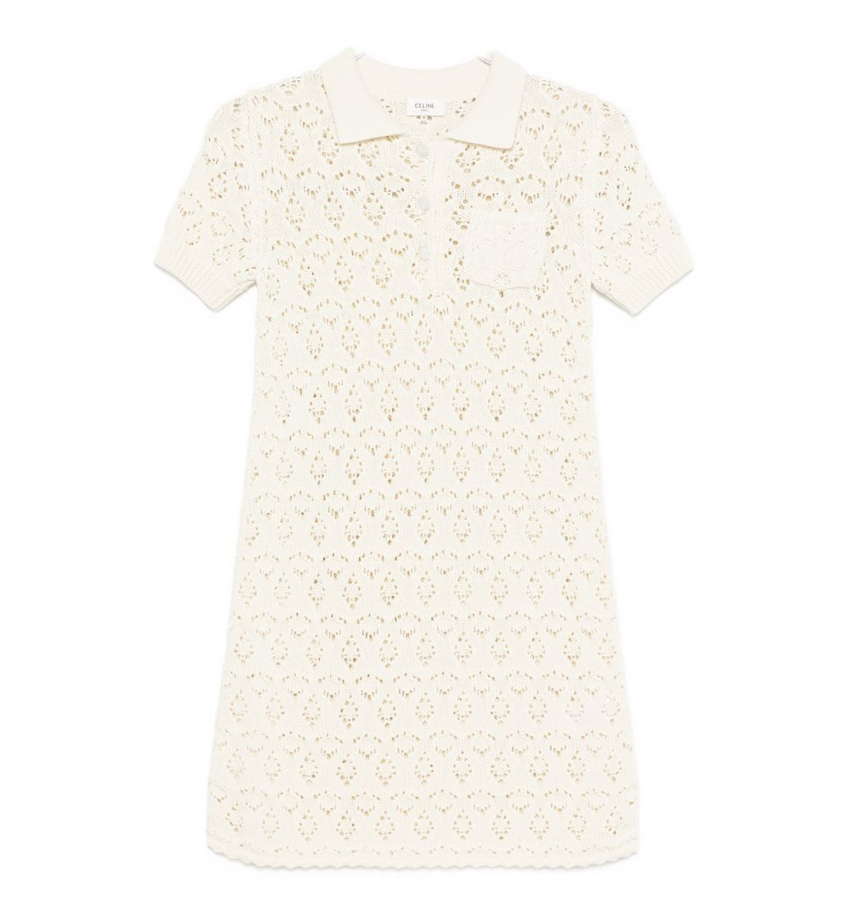 Pointelle Cotton Dress