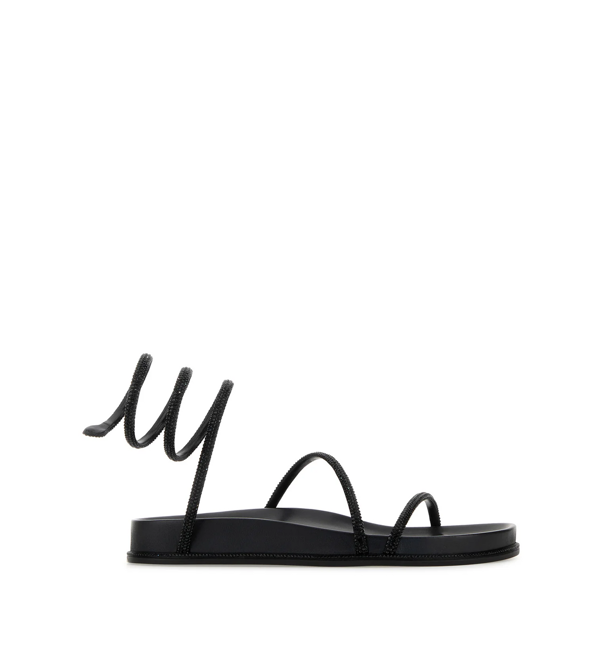 Embellished fabric Cleo sandals
