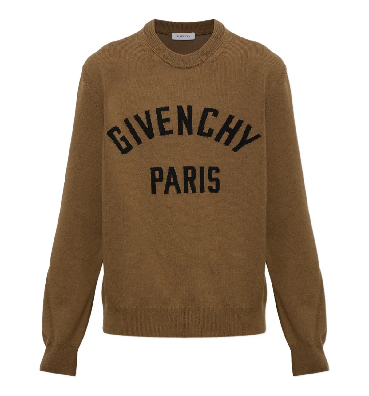 Couture Seam Sweater In Knit With Givenchy Paris Detail